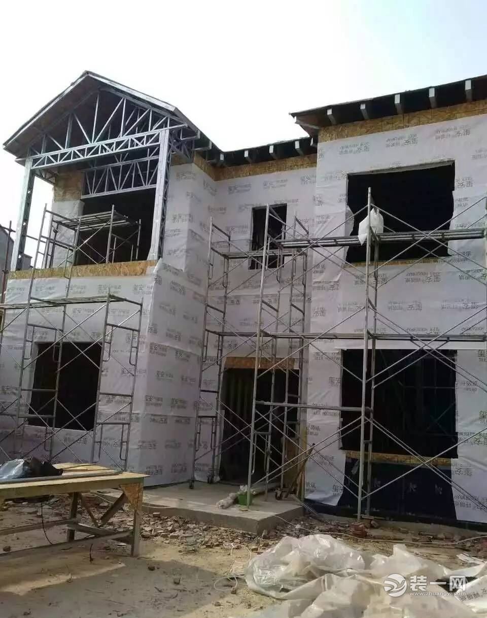 直击轻钢别墅建筑装修过程 了解其造价分项清单明细